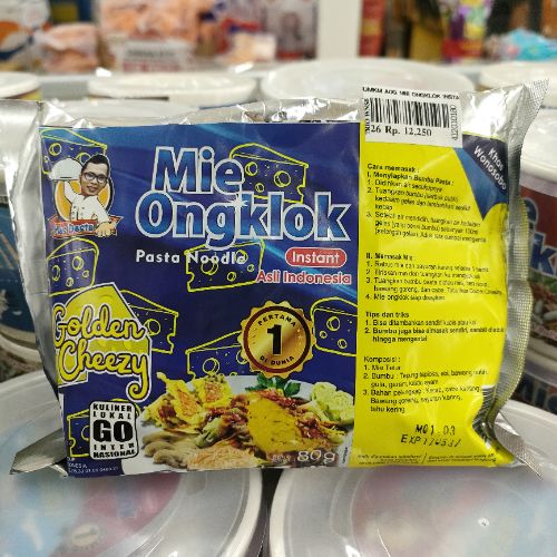 Mie Ongklok Instan pack Cheezy