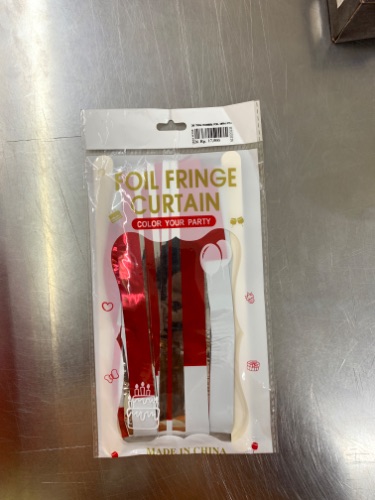 Tirai Rumbai Foil Merah Putih