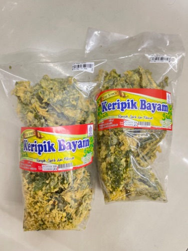 KRIPIK BAYAM 250gr