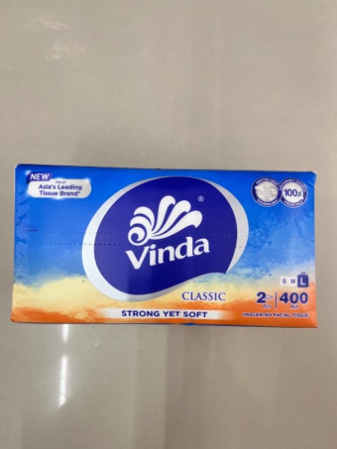 TISSUE VINDA CLASSIC 2ply | 400ply