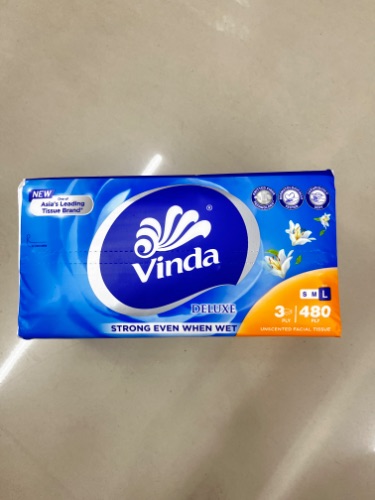 TISSUE VINDA DELUXE 3ply | 480ply