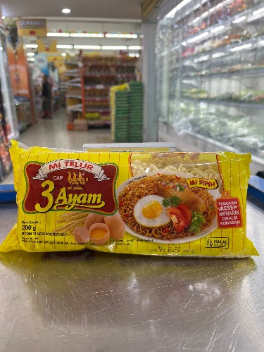 Mie telur cap 3 ayam kng 200gr