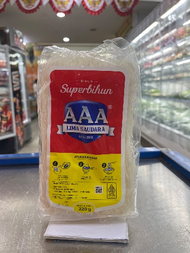 AAA super bihun 5 saudara 220gr