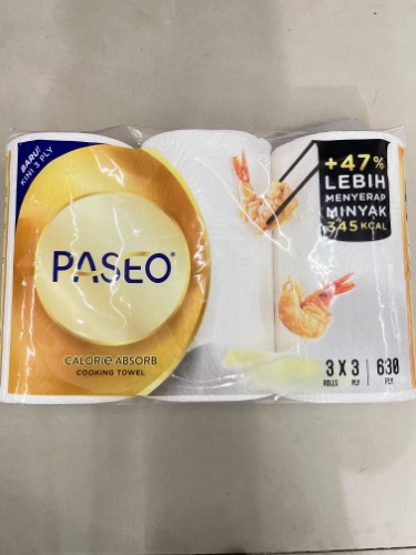PASEO TOWEL 3ROLL 3x70s