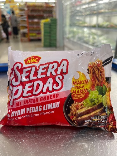 ABC mie goreng pedas limau 80gr