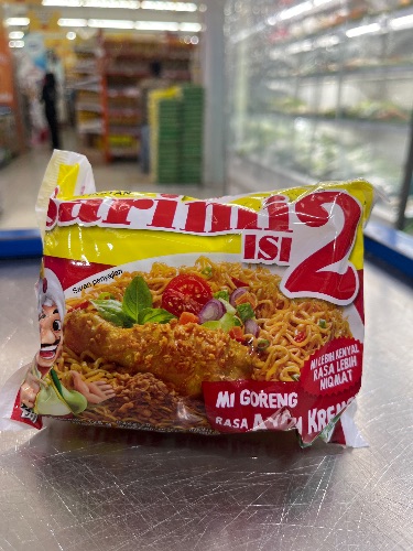 Sarimi grg 2 ayam kremes 125gr