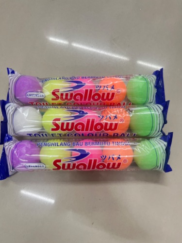 SWALLOW TOILET BALL 5pcs