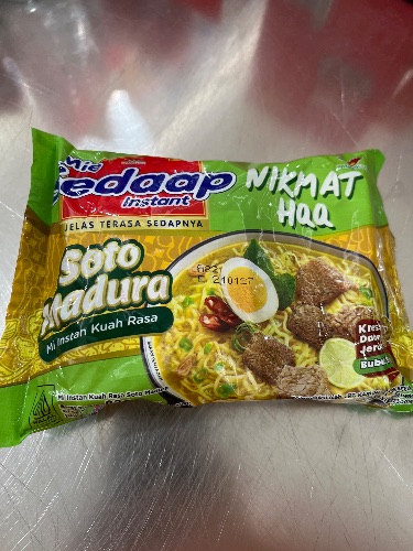 Mie sedaap kuah rs soto madura