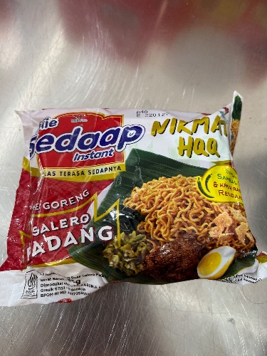 Mie sedaap goreng solero padang
