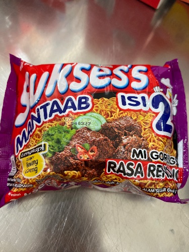 Mie sukses grg rendang 132gr