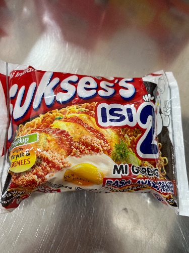 Mie sukses grg ayam kremes