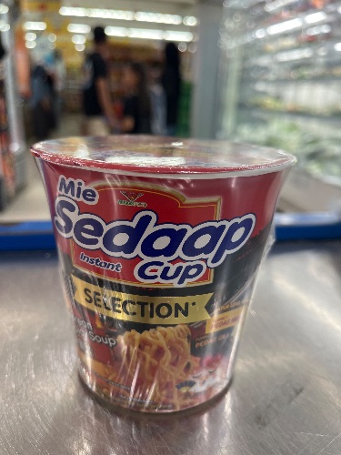 Sedaap cup korean spicy soup