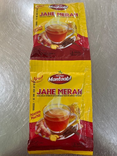 Mantap jahe merah 15gr