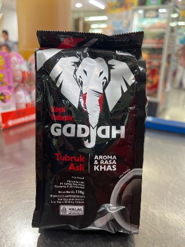 Gadjah kopi tubruk asli 138gr