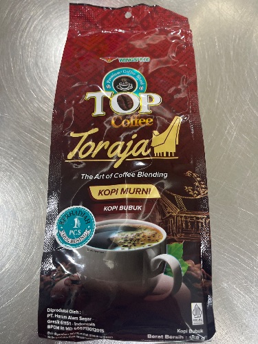 Top coffe toraja murni 158gr