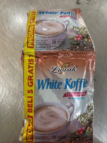 Luwak wht koffie less sugar 20gr