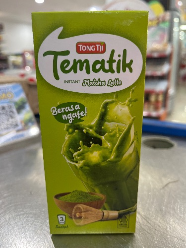 Tong tji tematik matcha latte box