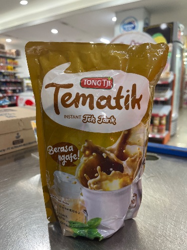 Tong tji tematik teh tarik pouch