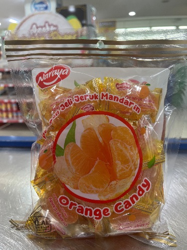 Naraya orange candy 500gr
