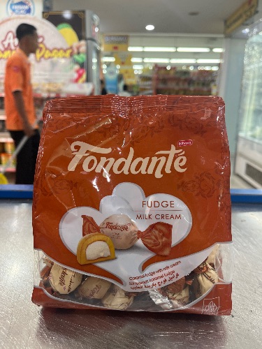 Elvan fondante fudge milk cream