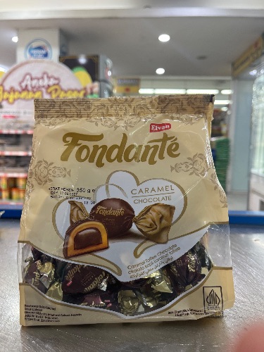 Elvan fondante caramel chocolate